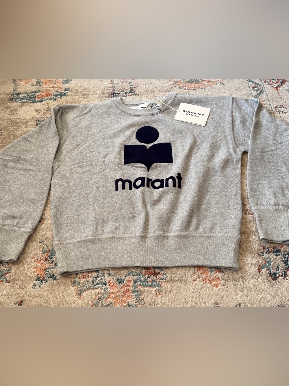 Isabel Marant Grey Logo Sweatshirt